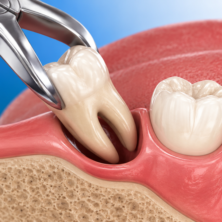 Wisdom tooth extraction